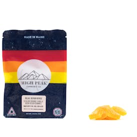 High Peak | Relax, Repair, Repose | Blood Orange Vanilla Bean | Hash Rosin Gummies