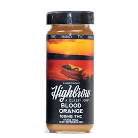 Highbrow | Blood Orange | Nano Infused | Drink | 12oz