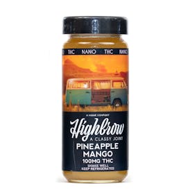 Highbrow | Pineapple Mango | Nano Infused | Drink | 12oz