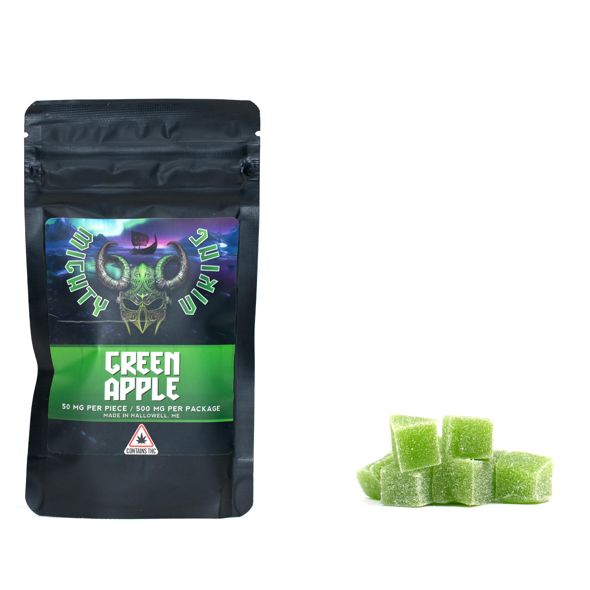 Mighty Viking | Green Apple | Gummies | 500mg
