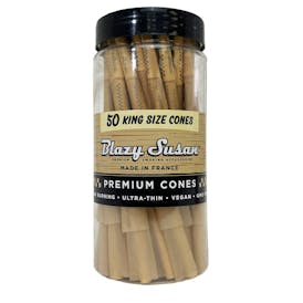 Blazy Susan - Unbleached Kingsize Cones - 50ct