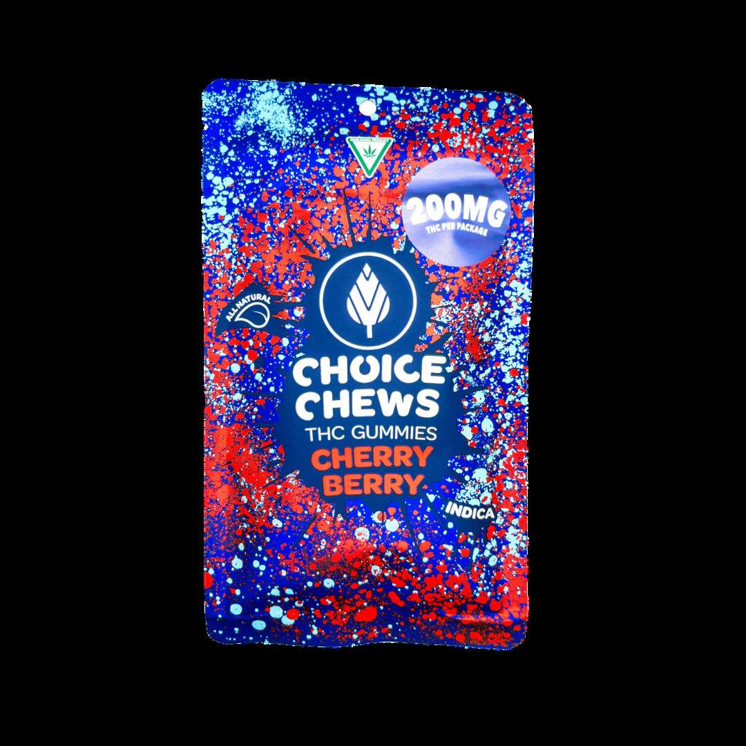 Choice - 200mg Gummies - Cherry Berry