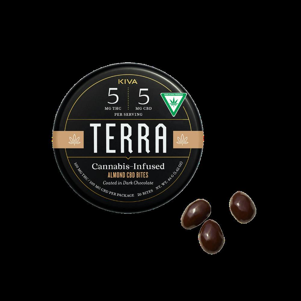 Terra Bites - 100mg Bites - Almond
