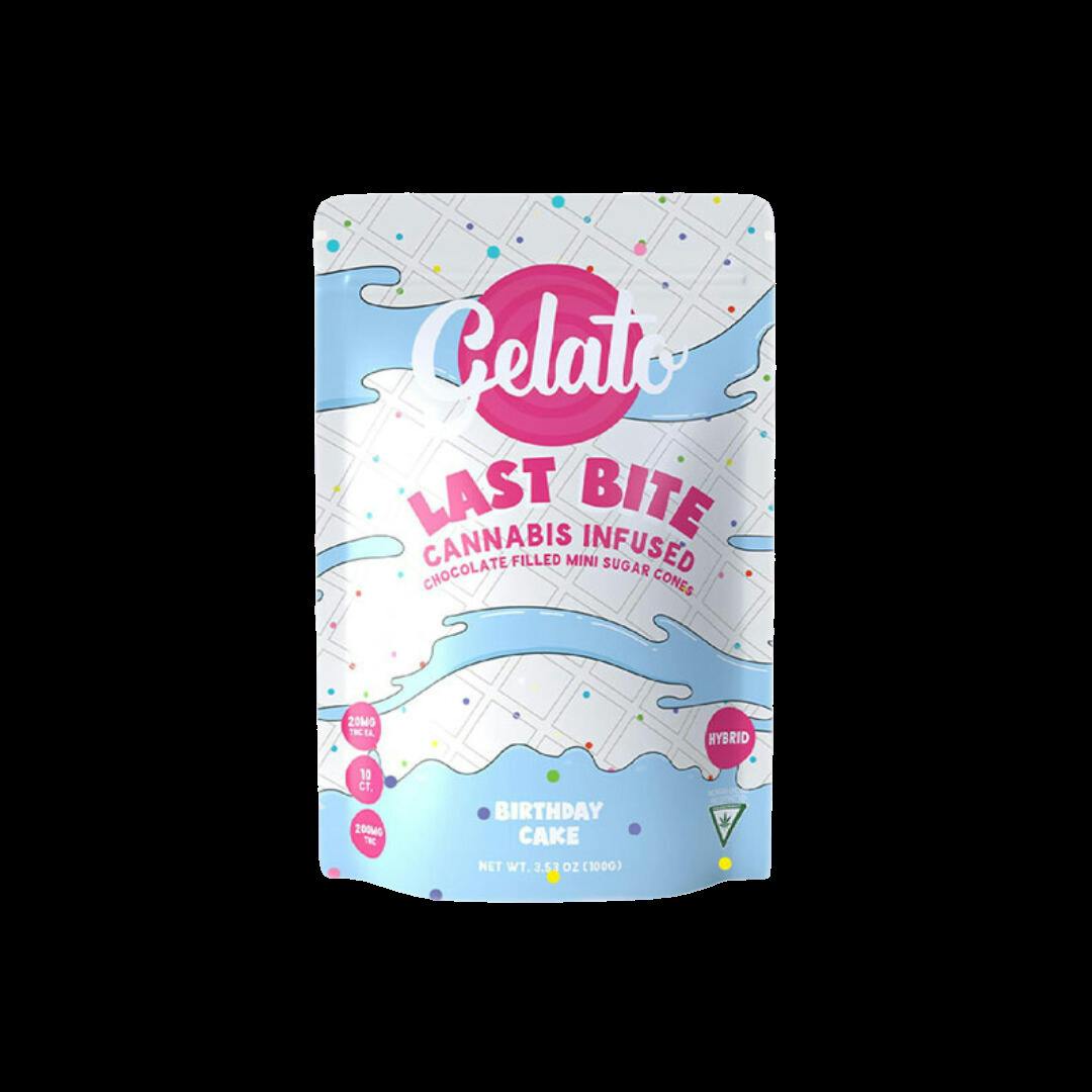 Gelato | Birthday Cake | Live Rosin Cones | 200mg | 10pk | 20mg/ea