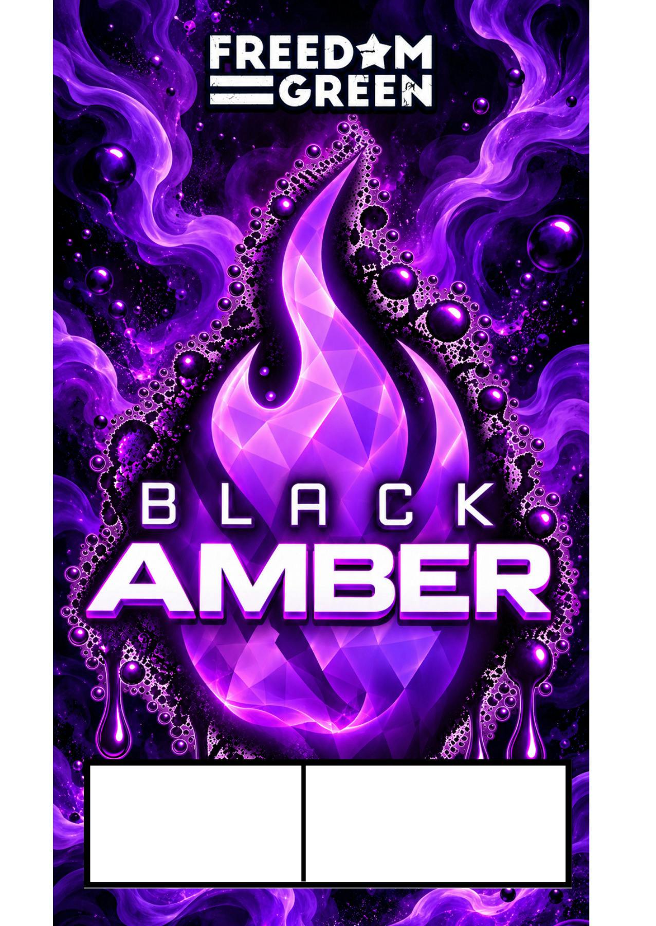 Freedom Green - Deli - Black Amber