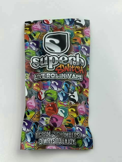 Superb - 1g Rosin Dual Disposable - Kutthroat Karamel x Pixie Stix
