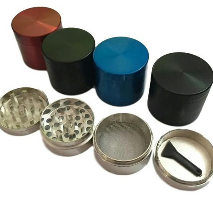 LuvBuds | Large 63mm | 4 Piece Zinc Metal Grinder | Gradient