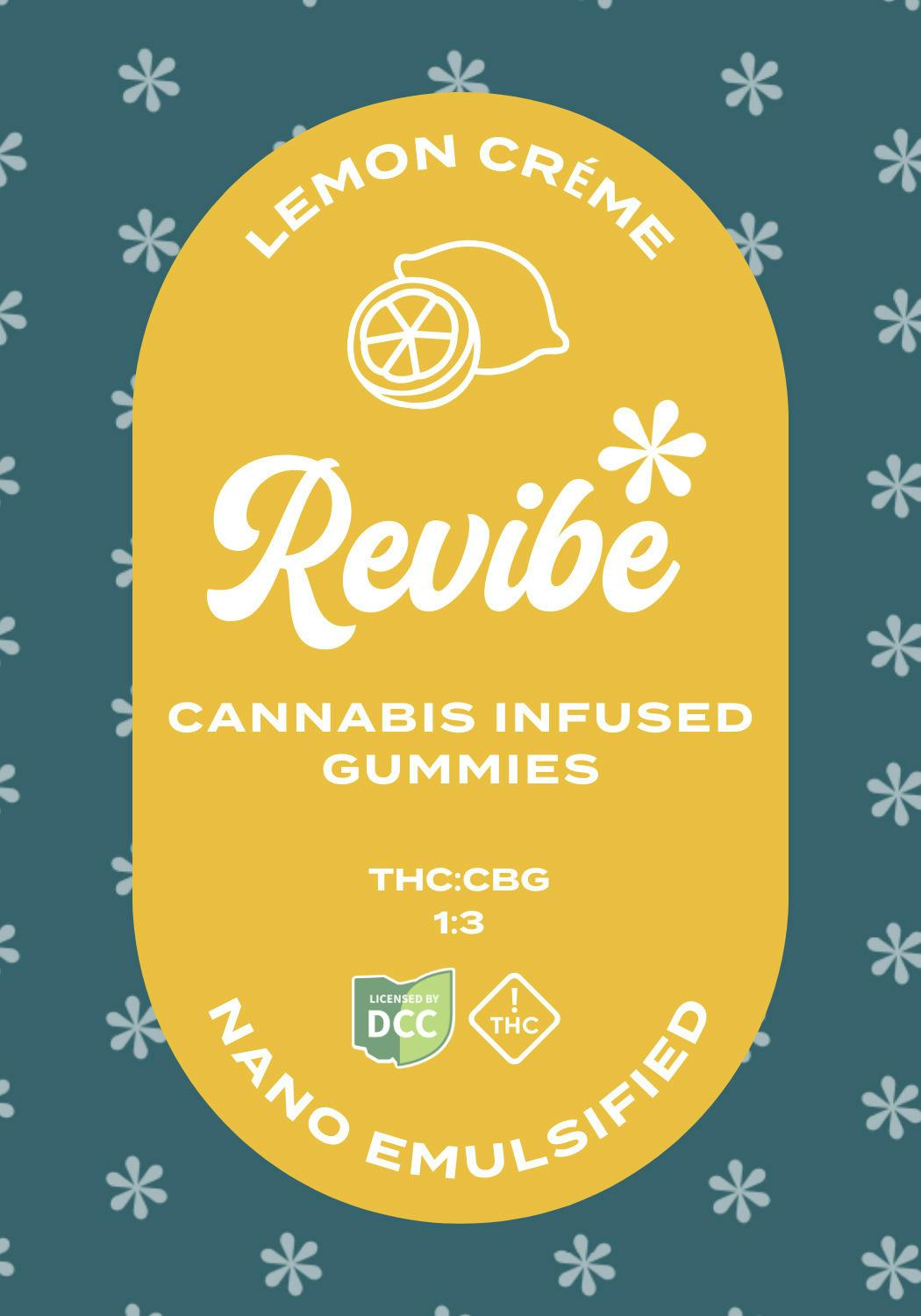 Revibe | Citrus Blossom +CBC 10pc | 110mg Gummies