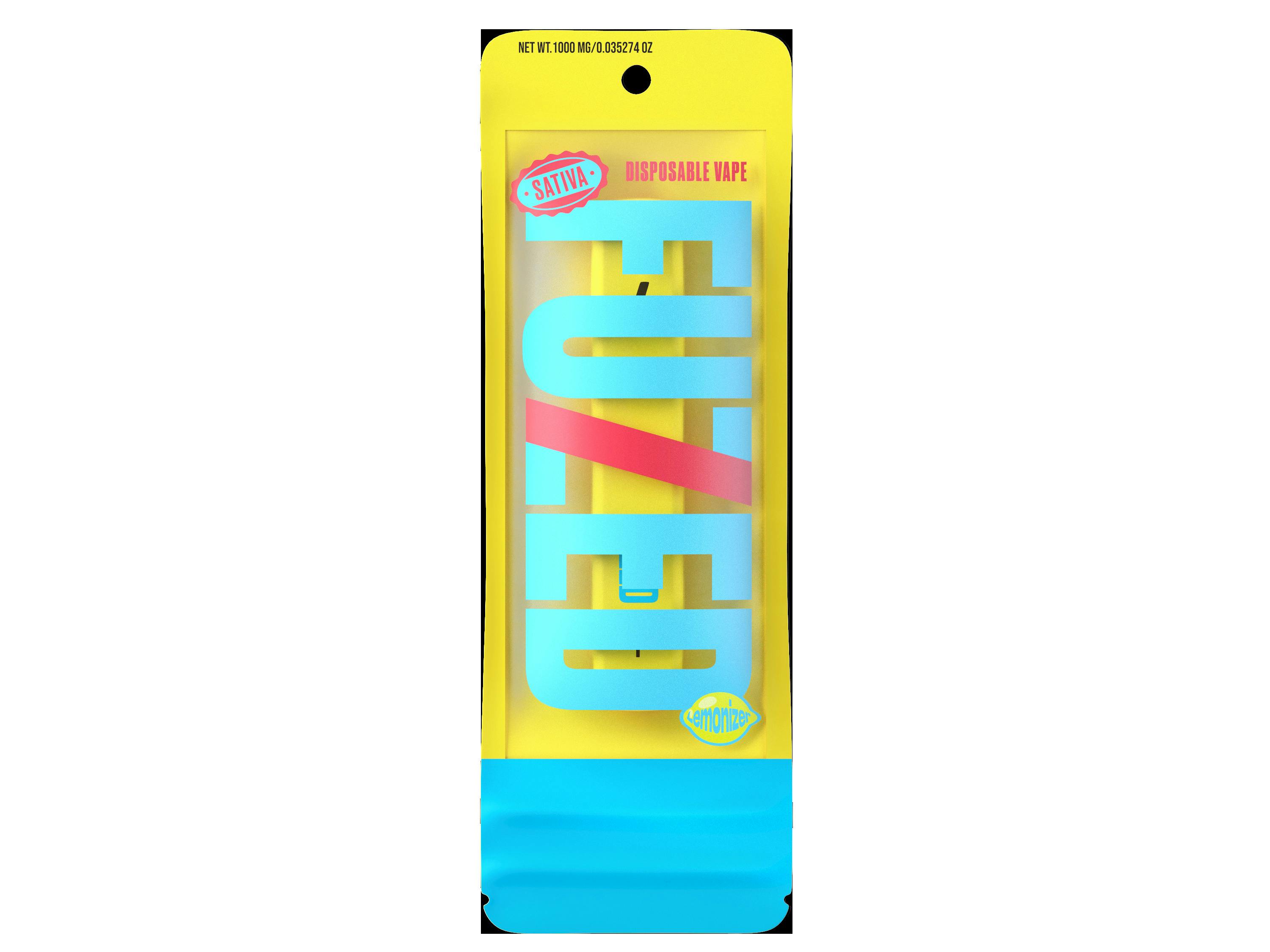 Fuzed | Lemon OG | .98g Disposable Vape