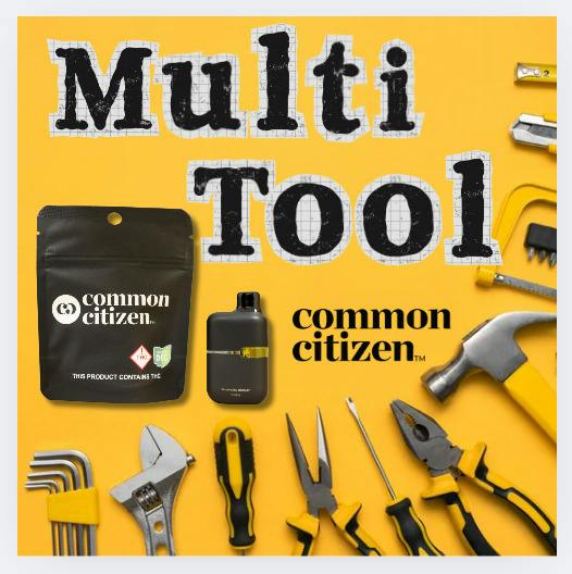 Common Citizen | Multi-Tool | 1g Disposable Vape