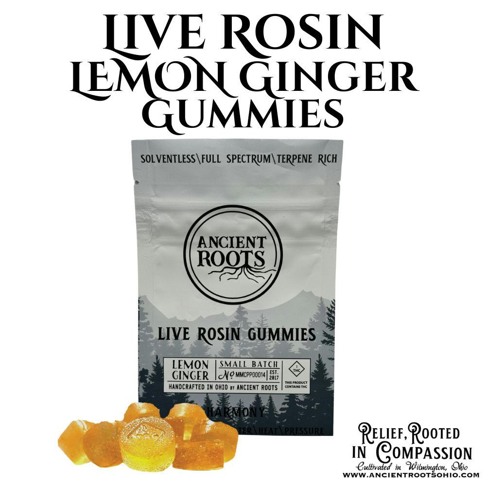 Ancient Roots | Lemon Ginger 10ct | 110mg Gummies