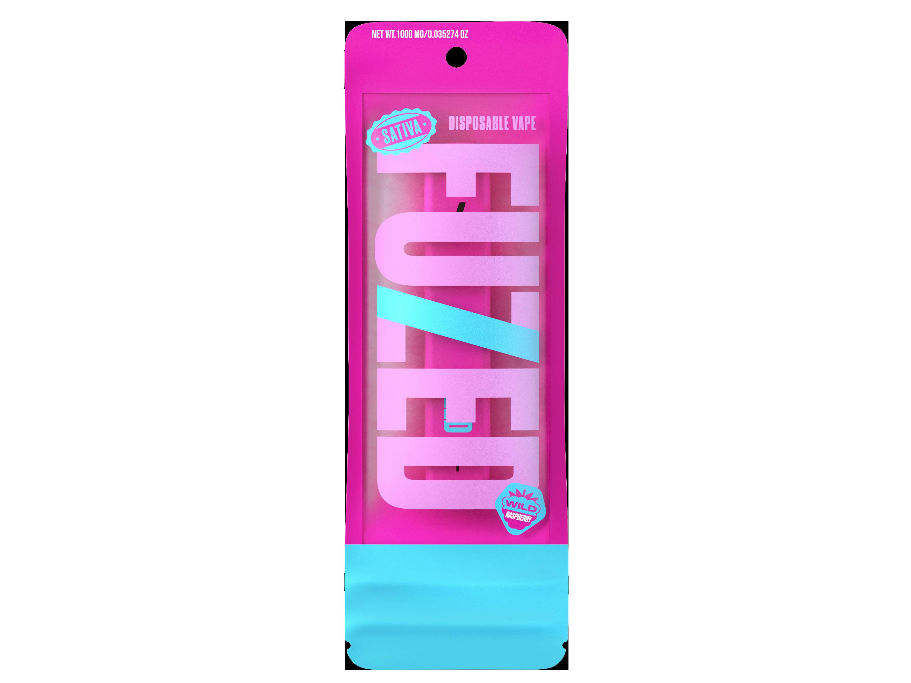 Fuzed | Raspberry | .98g Disposable Vape