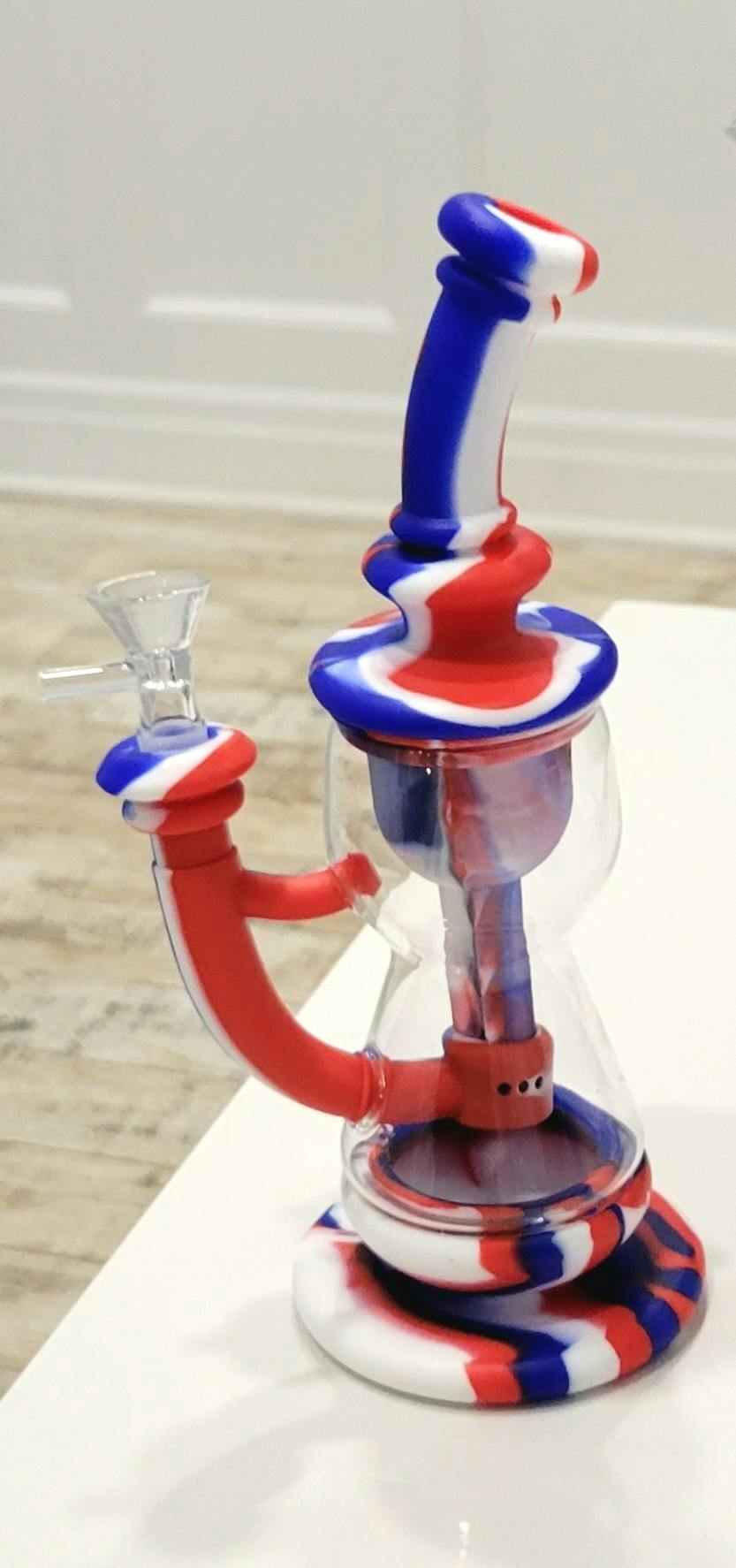 TNCC - Silicone Hour Glass Bong