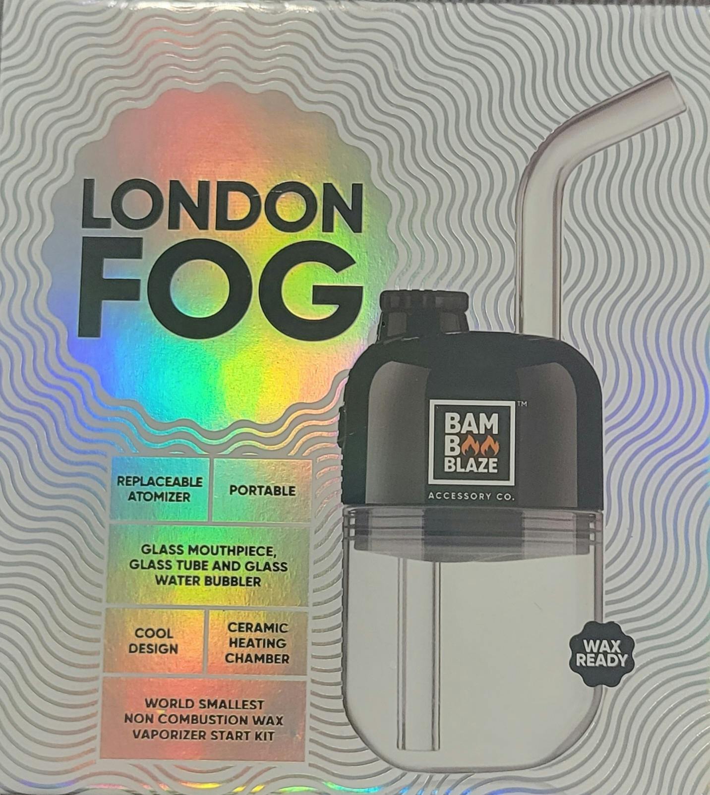 Bamboo Blaze - London Fog - Black