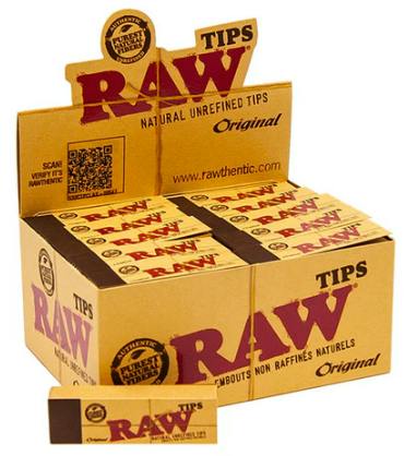 Raw Unbleached Tips