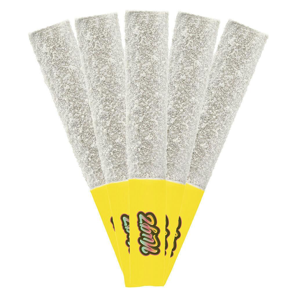 Nugz - Flavour Bomb 40 Pineapple Fizz Diamond Infused Pre-Roll - Hybrid - 5x0.5g