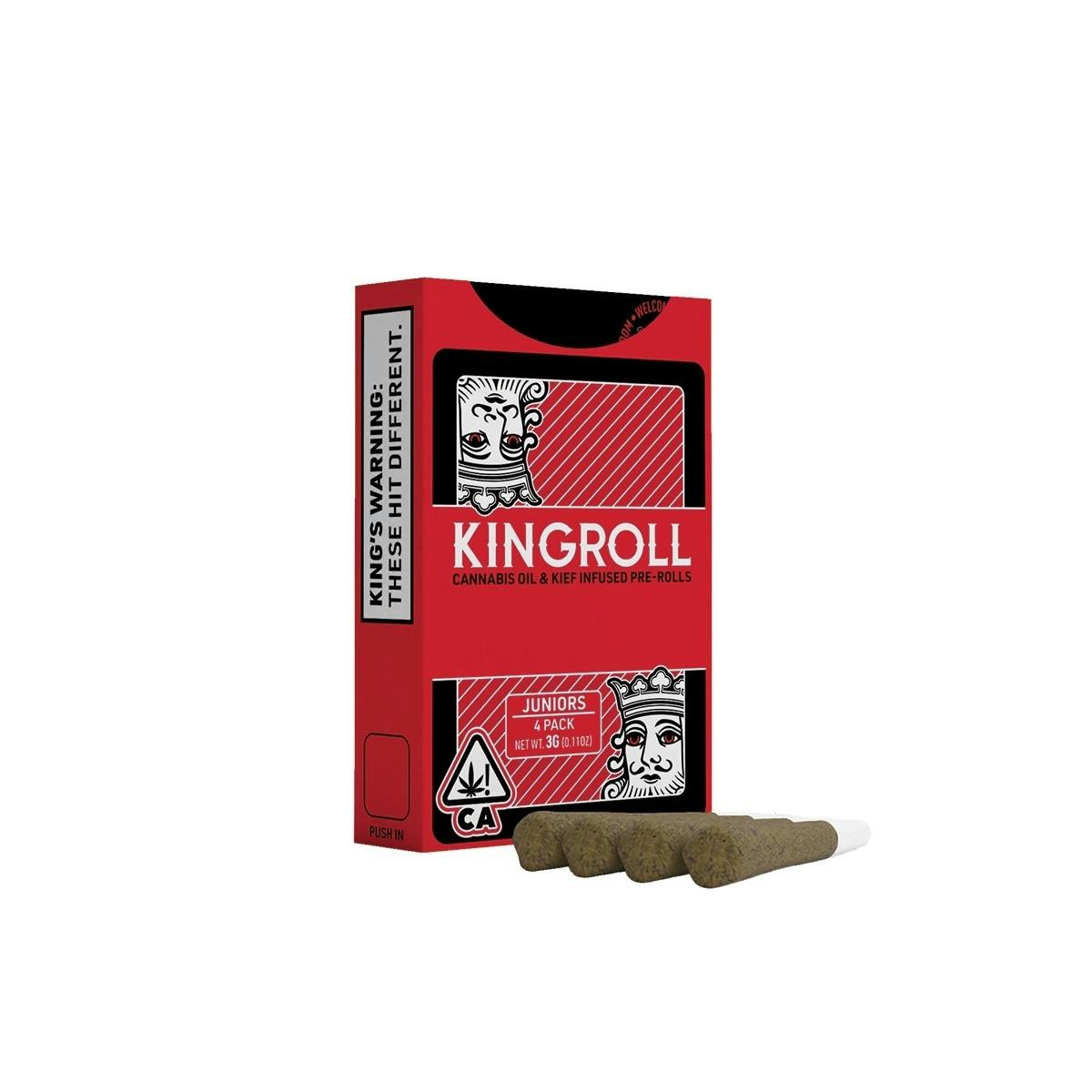 Kingroll Juniors 4pk - Super Silver Haze x Green Crack