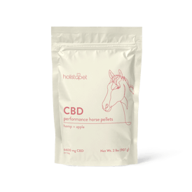 WELLNESS CBD HORSE PELLETS HEMP + APPLE 6400MG