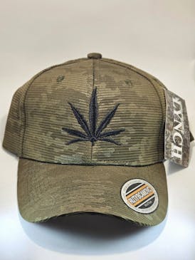 LEAF & ST CANAPA CAP - (Camo)