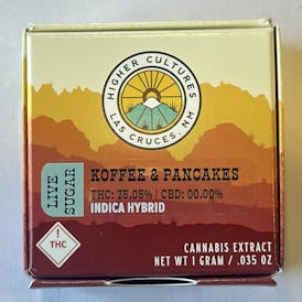 Higher Culture: Live Sugar Koffee & Pancakes 1G (Indica)