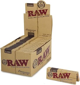 SPS - Raw Classic Connoisseur 1.25 Rolling Paper with Tips