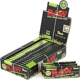 SPS - Raw Black Organic 1.25 Rolling Papers