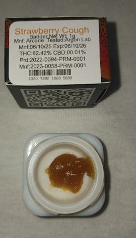 HT - Strawberry Cough Live Badder (1g) - Sativa