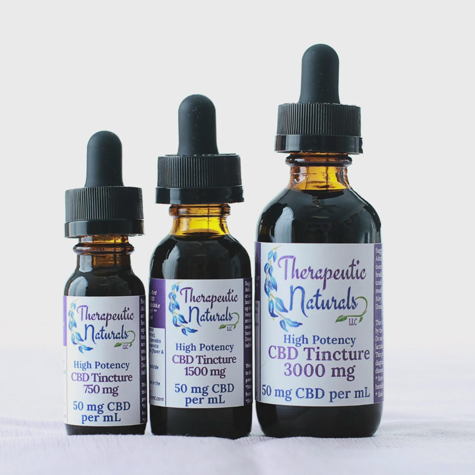 CBD Full Spectrum tincture - 60ml - 1500mg at Herbaceous Dispensary Big Sky