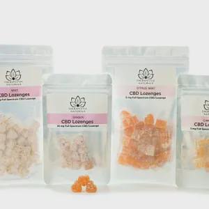 CBD Lozenge 20mg 10 Pack (Mint) at Herbaceous Dispensary Big Sky