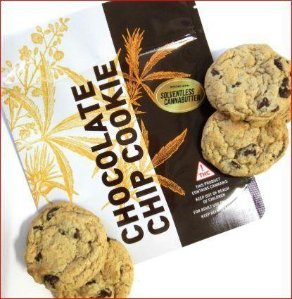 Evergreen Cookie Chocolate Chip 100mg 5pk 10pc