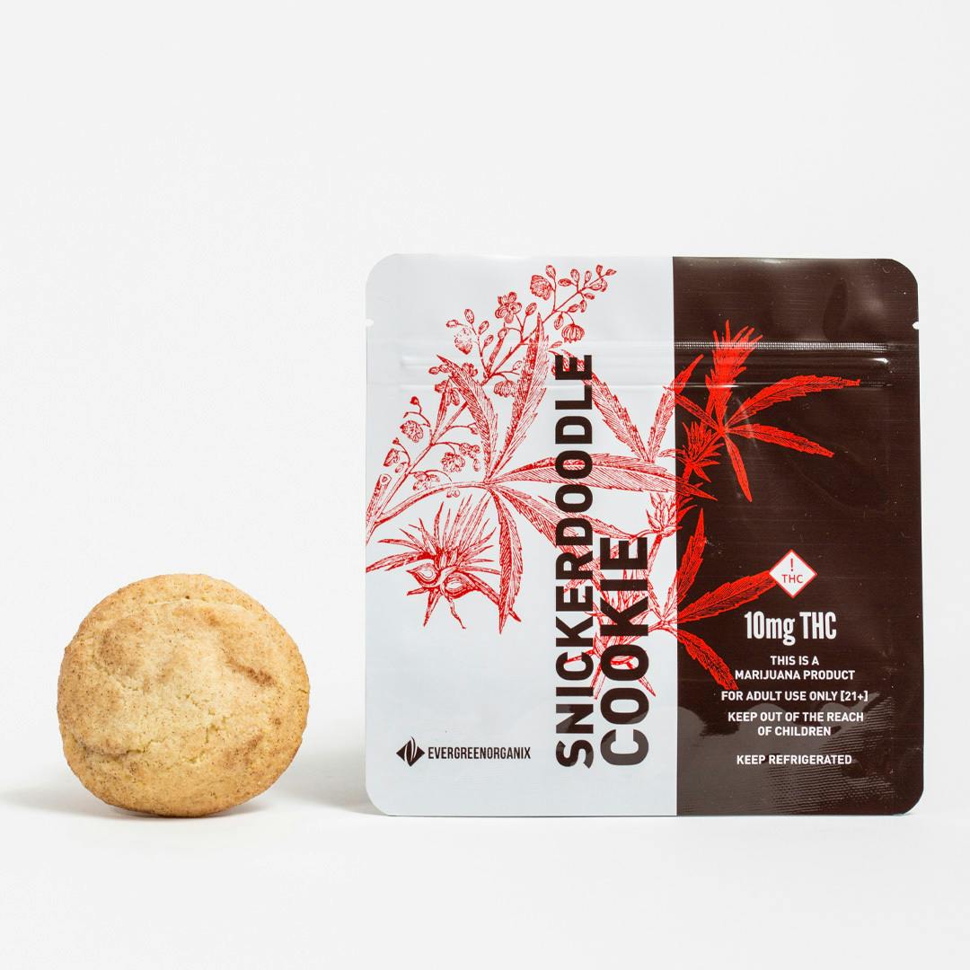 Evergreen Cookie Snickerdoodle 100mg 5pk 10pc