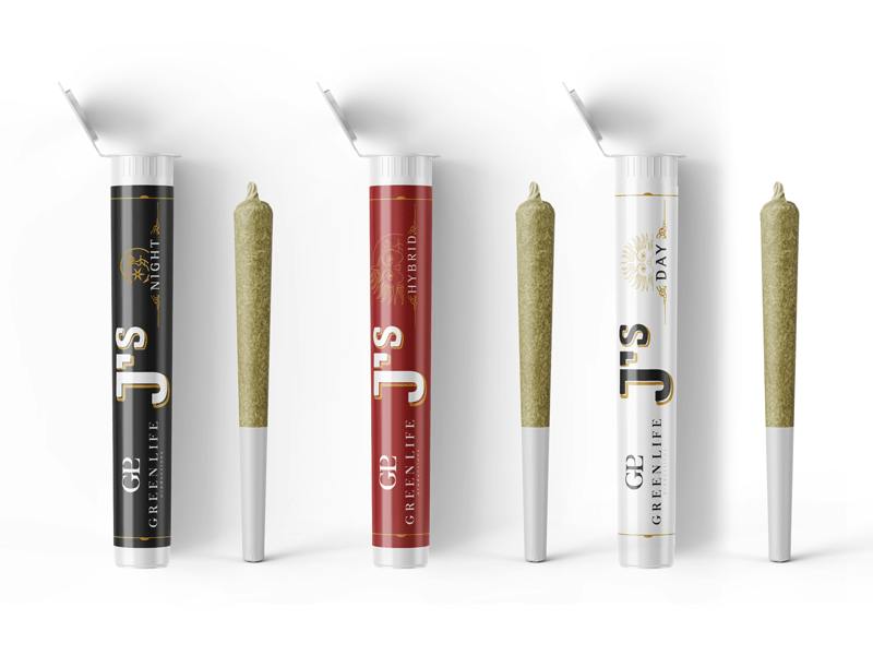 GLP Black Triangle Preroll 1g