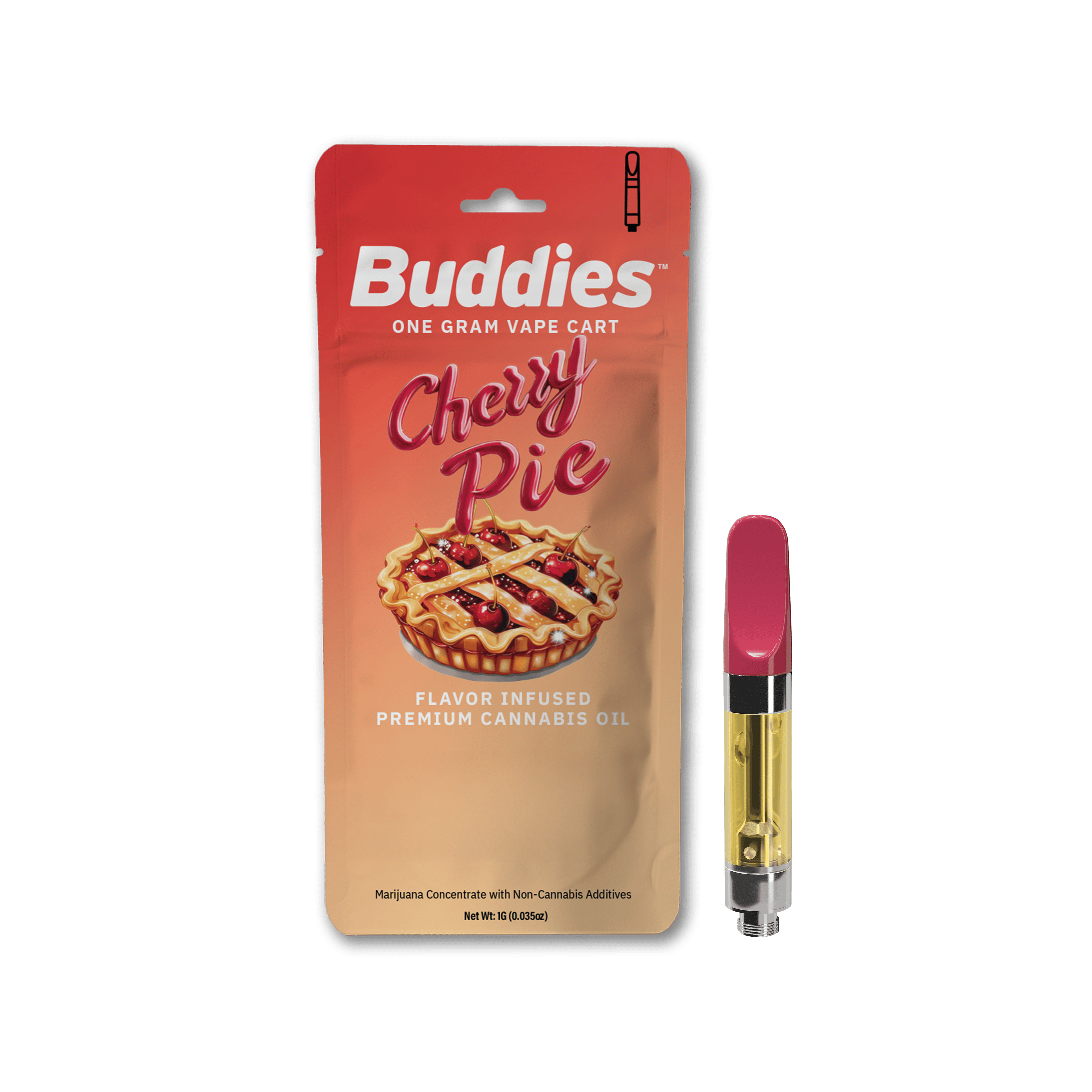 Buddies Cherry Pie Cart 1g