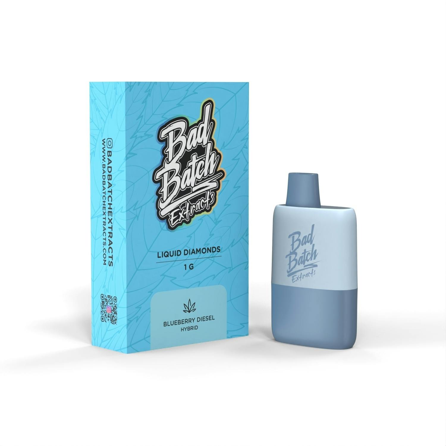 Bad Batch Blueberry Diesel Liquid Diamonds Disp 1g