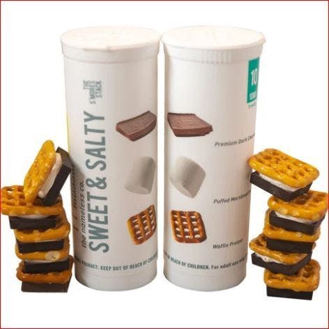 Evergreen S'mores Pretzel Stack 100mg 10pk