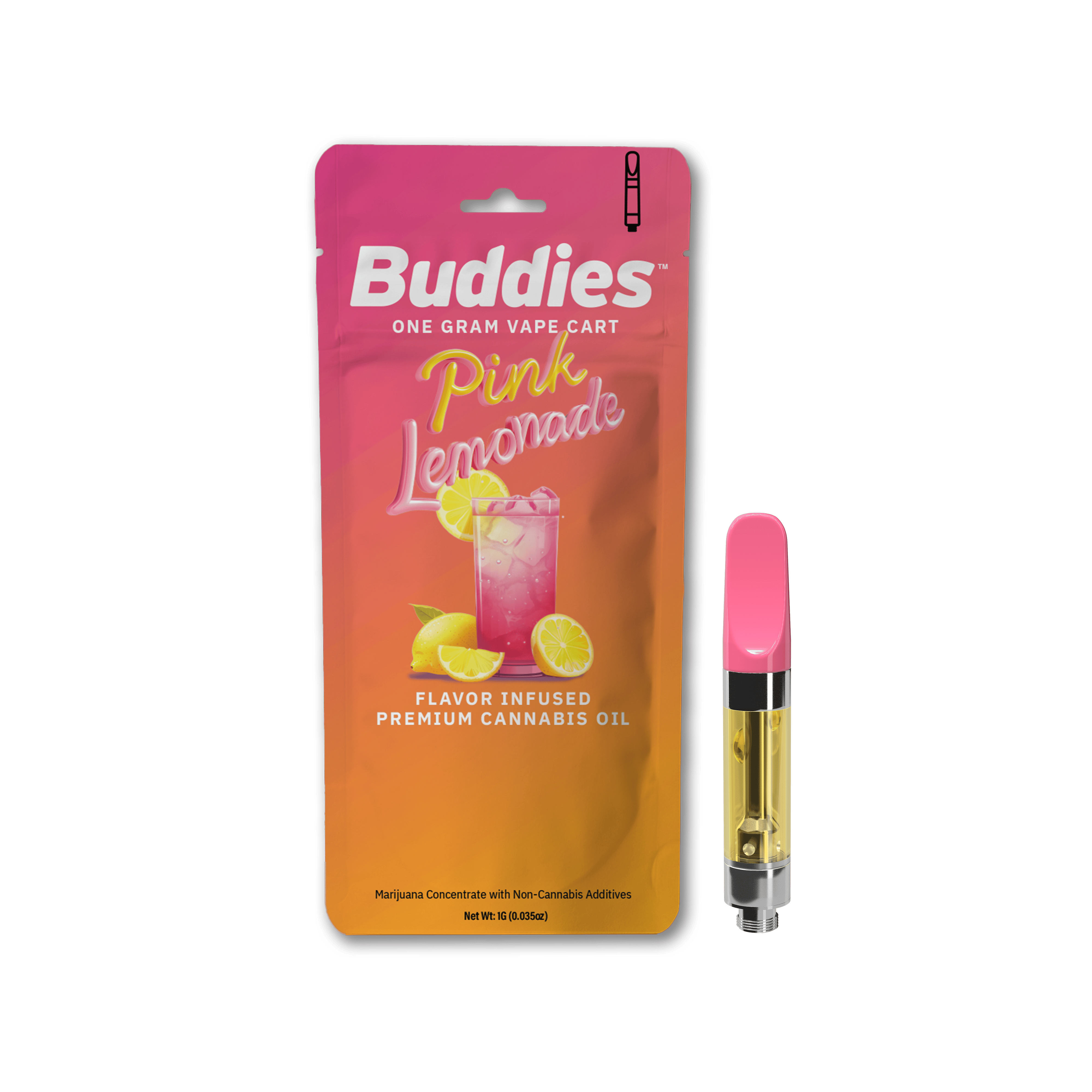 Buddies Pink Lemonade Cart 1g