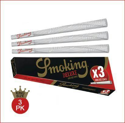 Smoking DELUXE King Size Cones 3pk