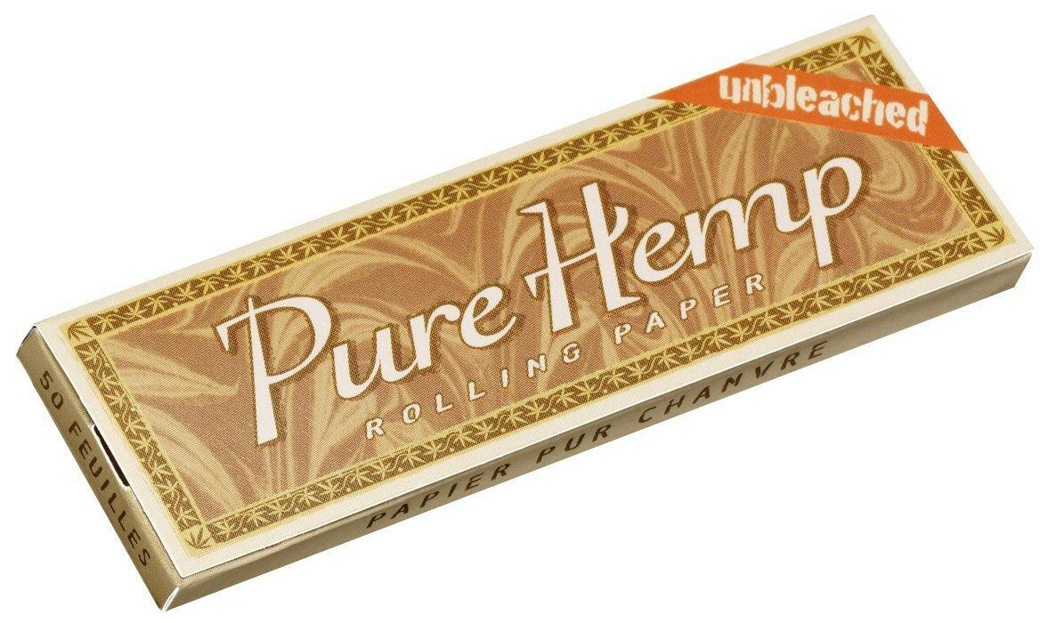 Pure Hemp Unbleached Regular Rolling Paper 50pk