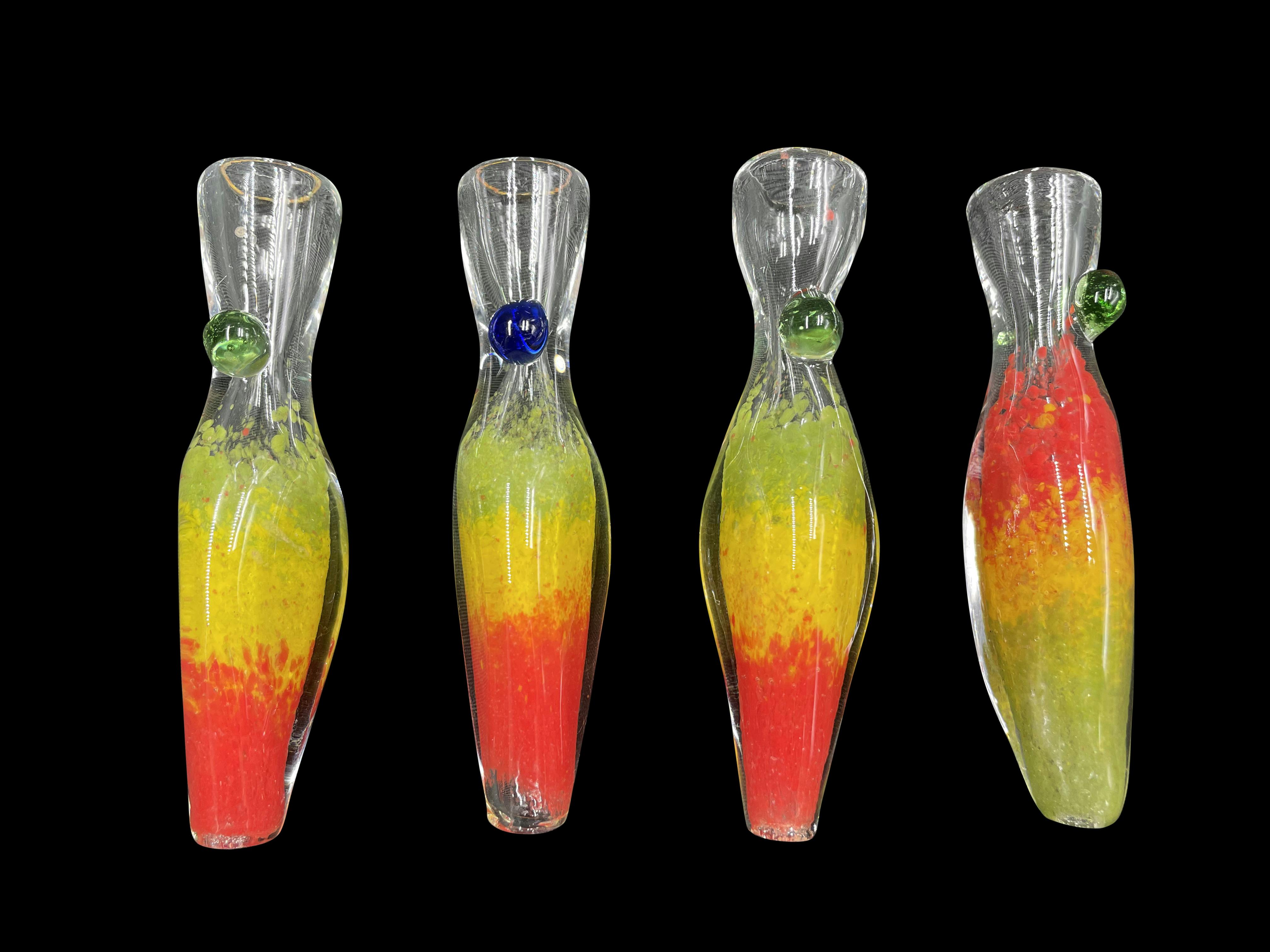 Glass 3.5" Chillum Pipe