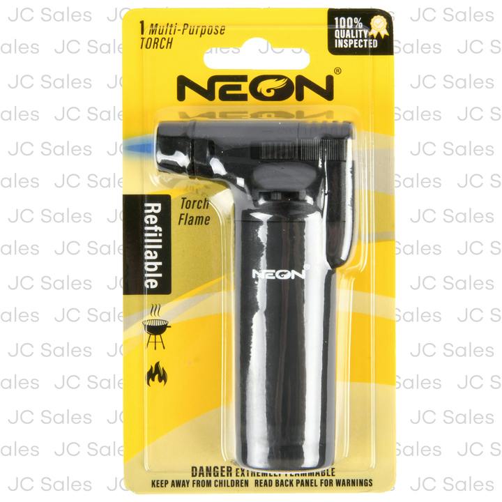 Neon Multi-Purpose Refillable Torch
