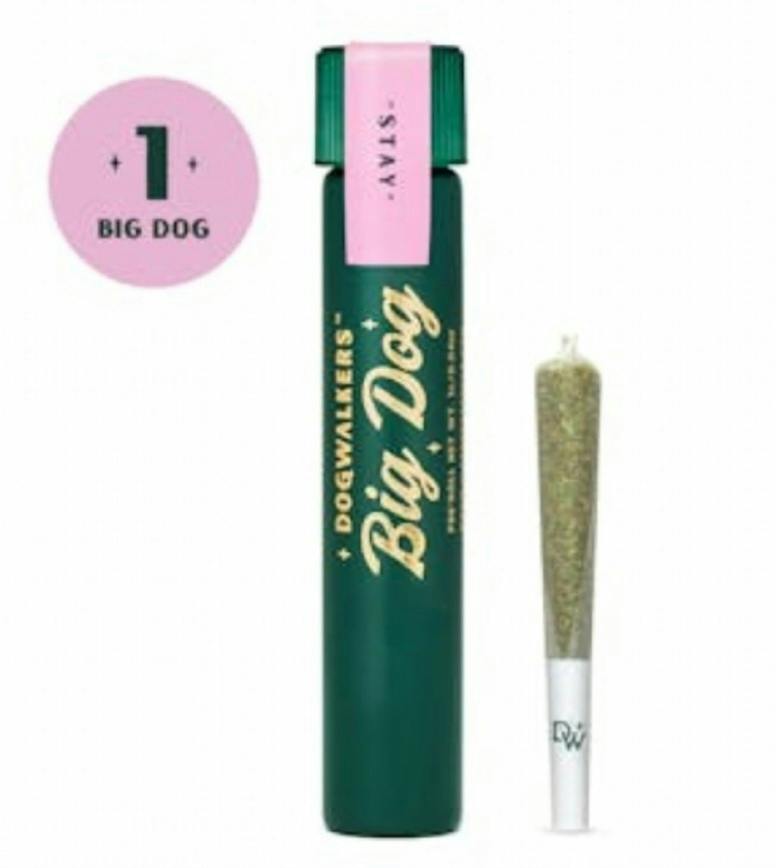 Dog Walkers Big Dog Gogurtz "Stay" Preroll 1g