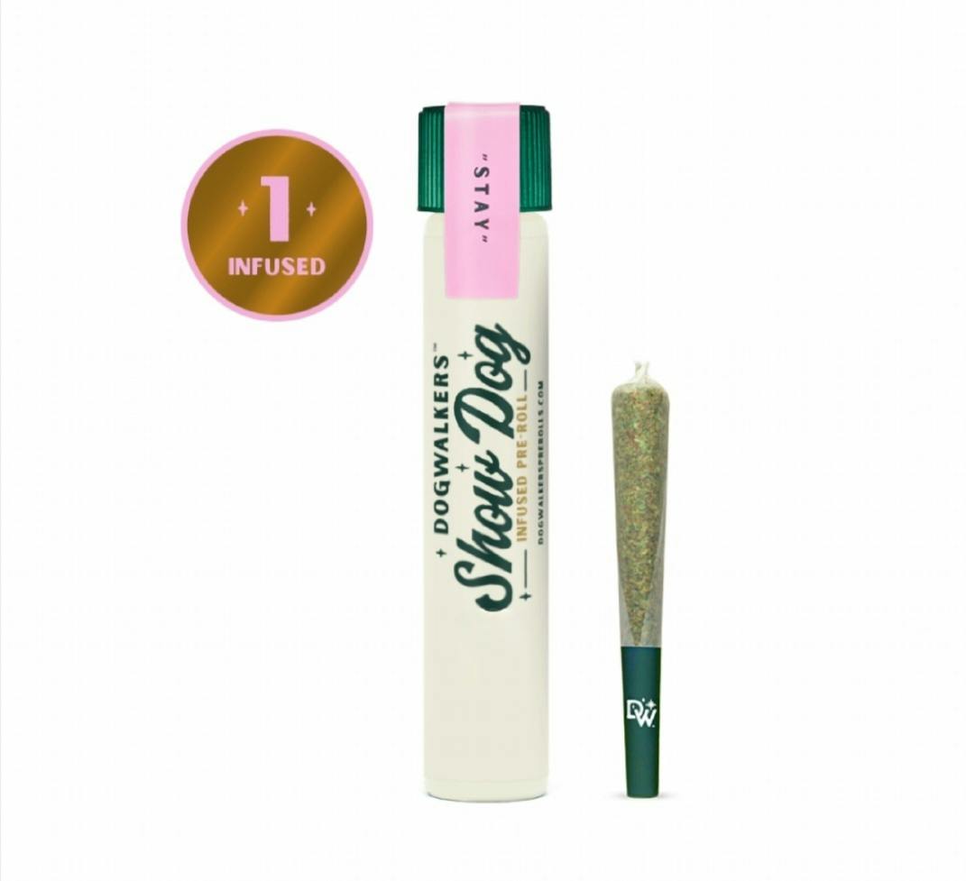 Dog Walkers Show Dog Apple Cobbler "Stay" Infused Preroll 1g