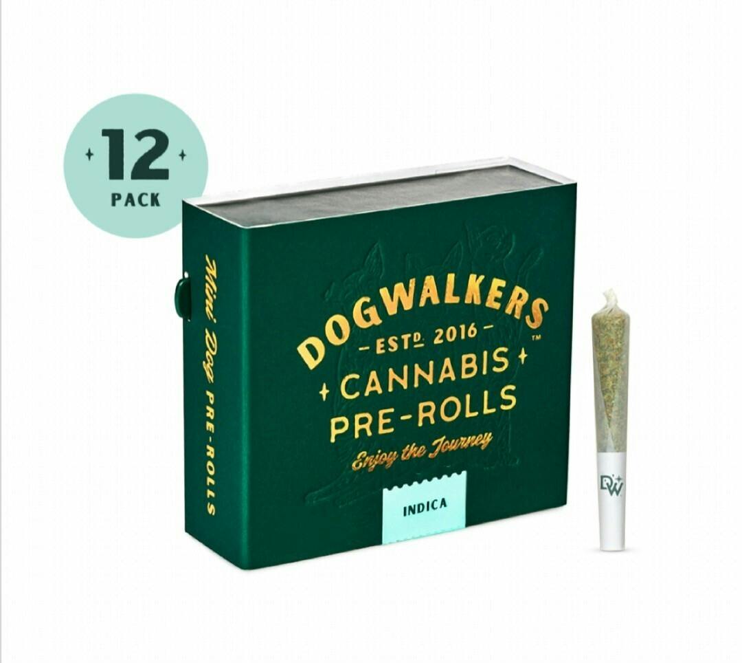 Dog Walkers Casino Kush "Sit" Prerolls .35g 12pk