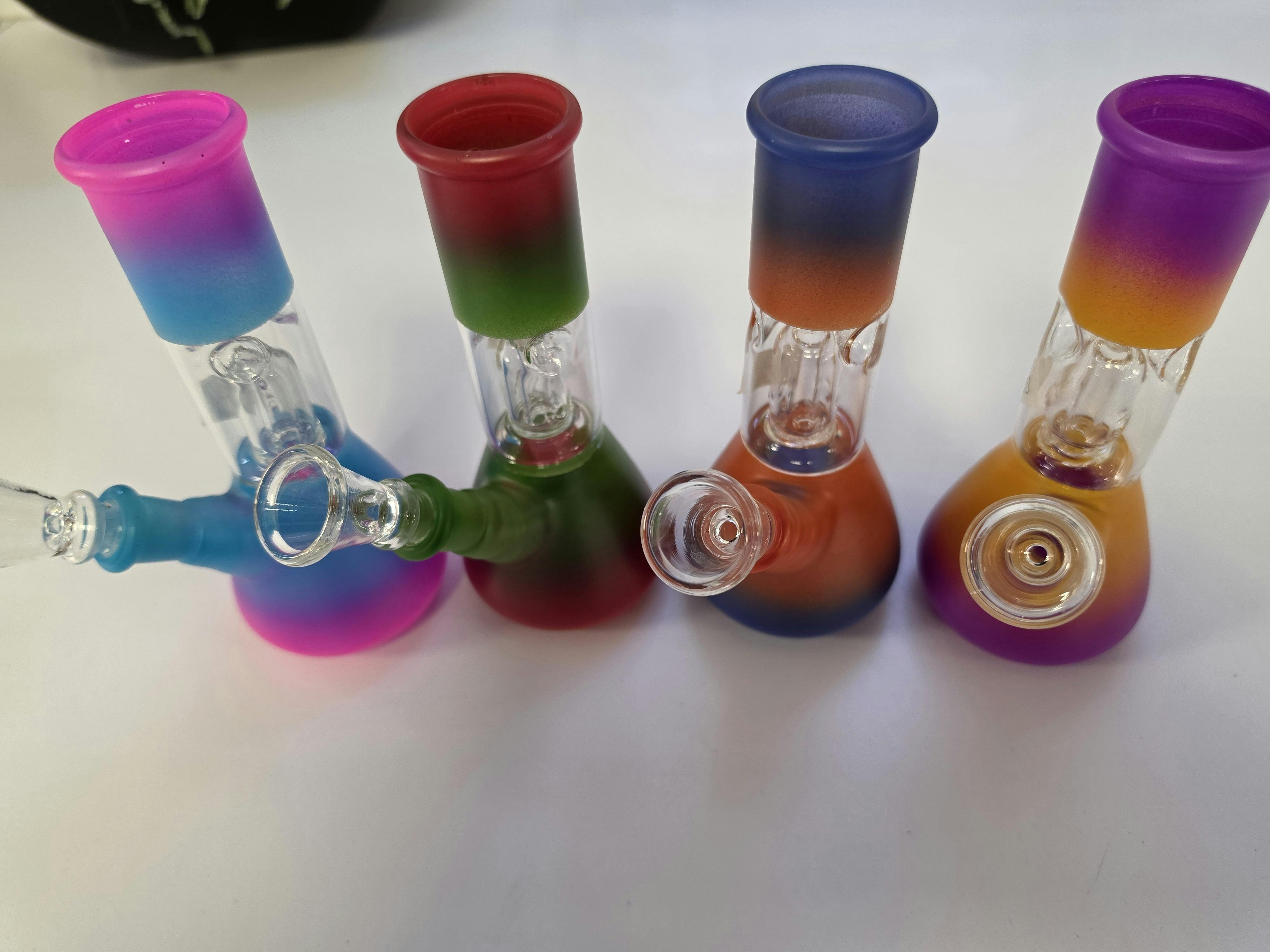 Multi Colored 5.5" Water Pipe