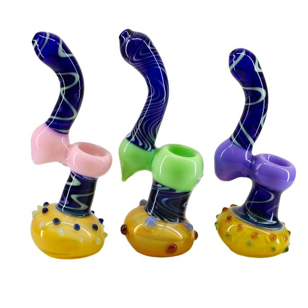Bubbler 5" 2 Tone Zig Zag