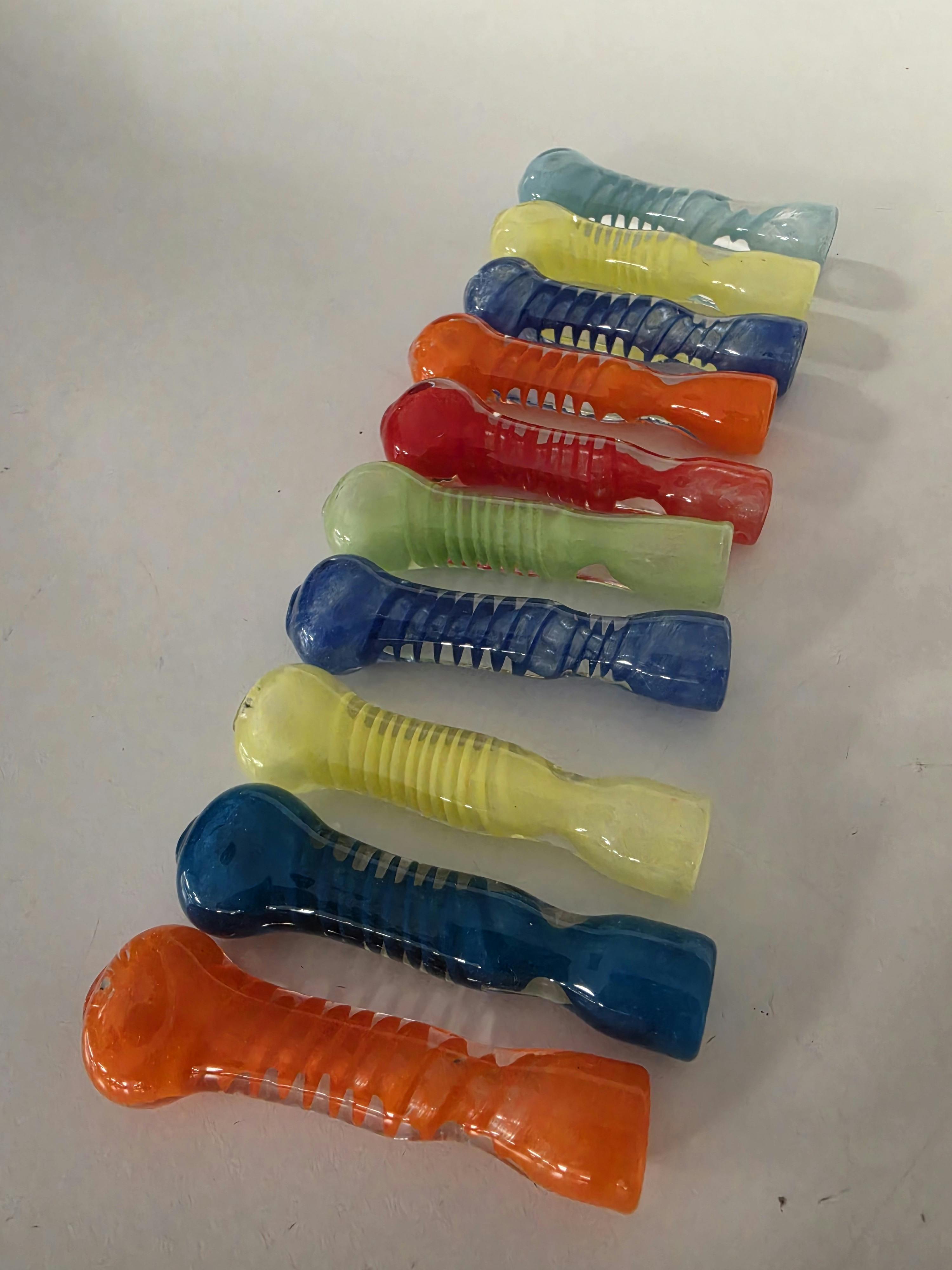 3" Twist Colored Chillum