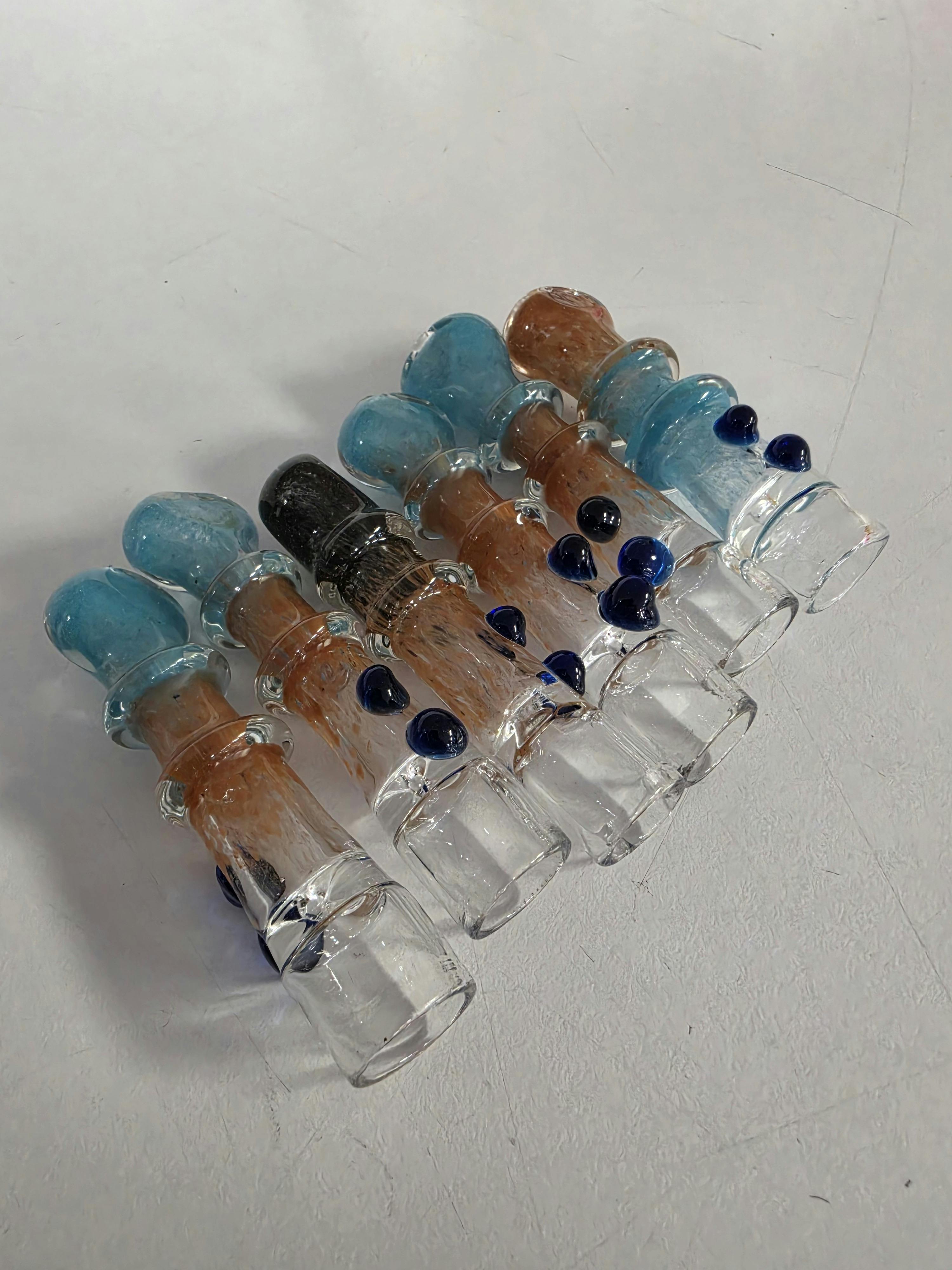 3" 2 Ring 2 Dot Chillum