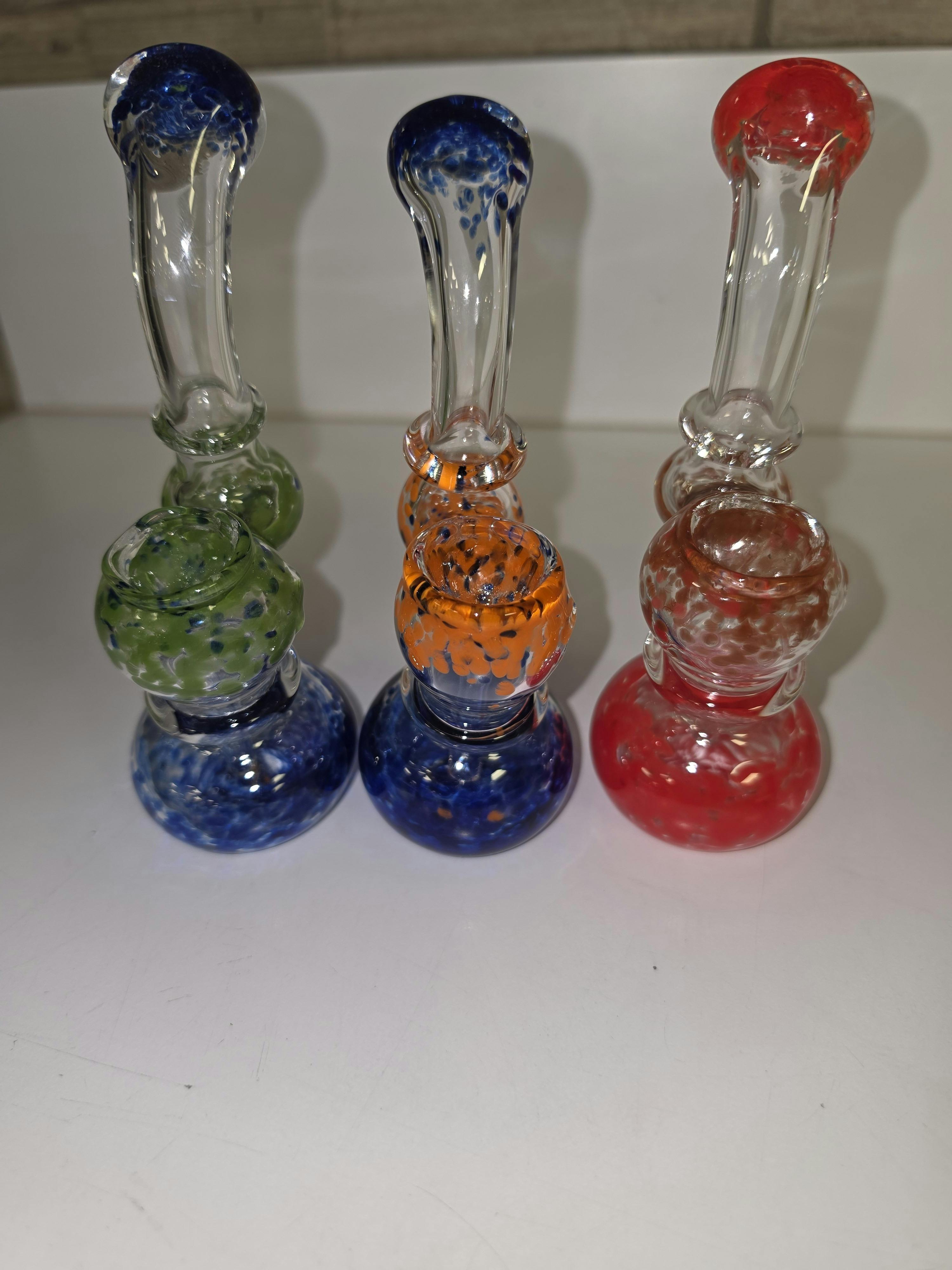 5.5" Dual Colored Speckle Bubbler