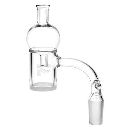 Pulsar 25mm Axail Opal Bottom Quart Banger w/ Bubble Cap