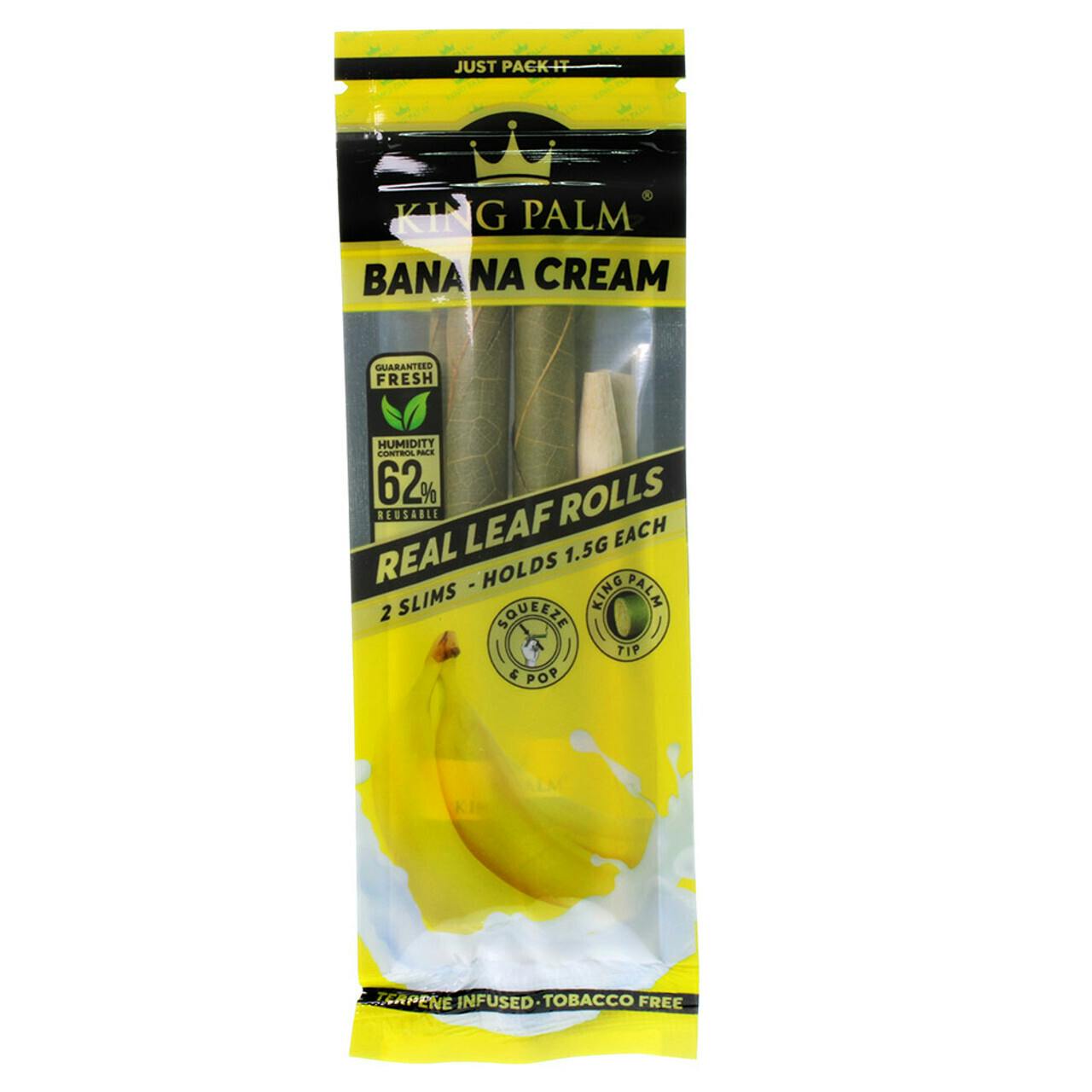 Banana Cream Terpene Infused King Palm - 2pk